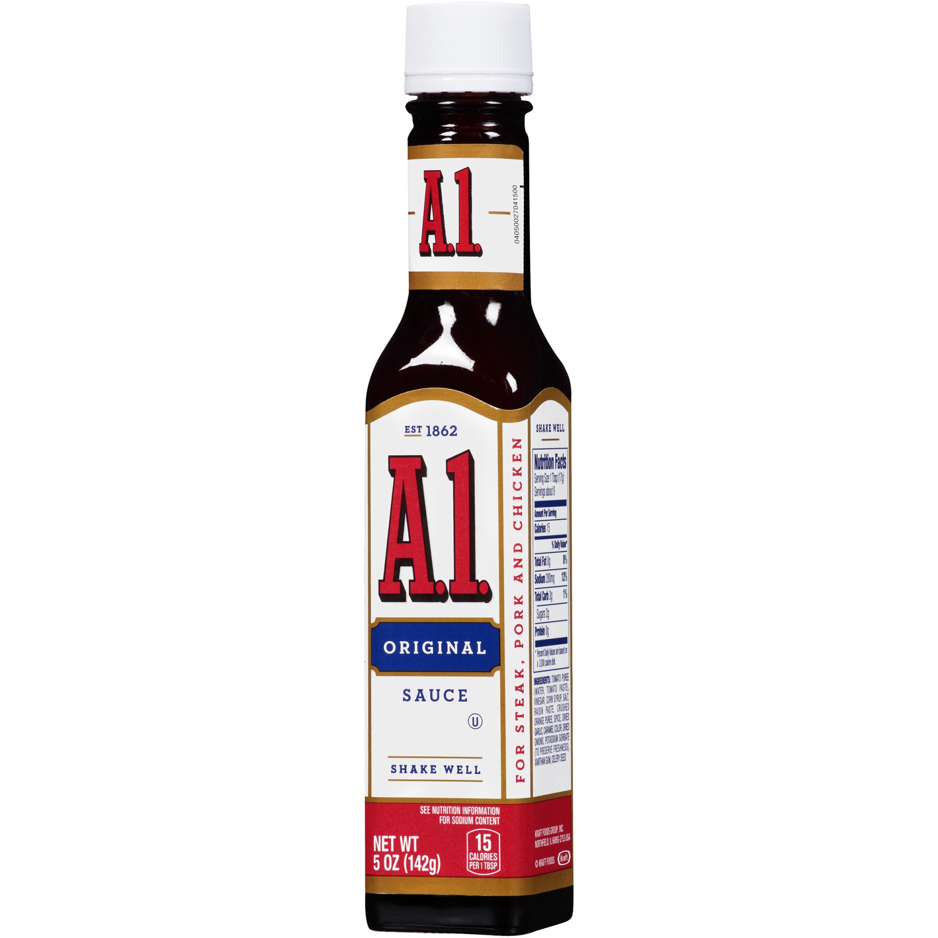 slide 5 of 9, A.1. A-1 Original Steak Sauce, 5 oz