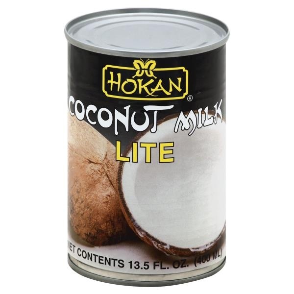 slide 1 of 1, Hokan Lite Coconut Milk, 13.5 oz