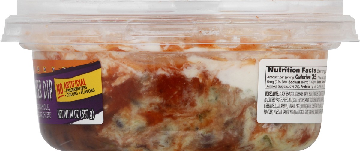 slide 11 of 13, Rojo's Rojos Black Bean Layer Dip, 1 ct