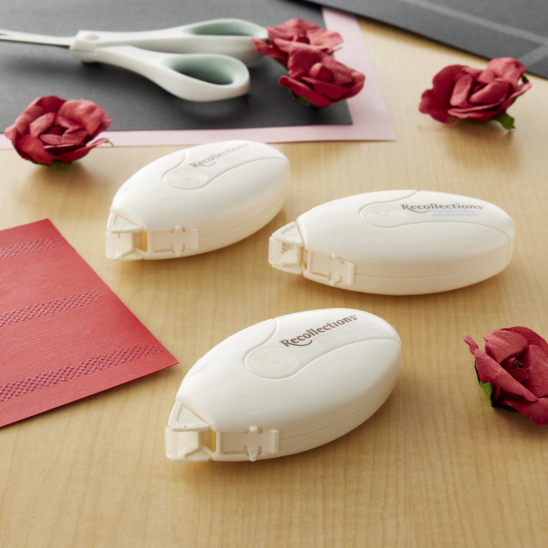 slide 3 of 3, Recollections Adhesive Runners, includes 3 runners