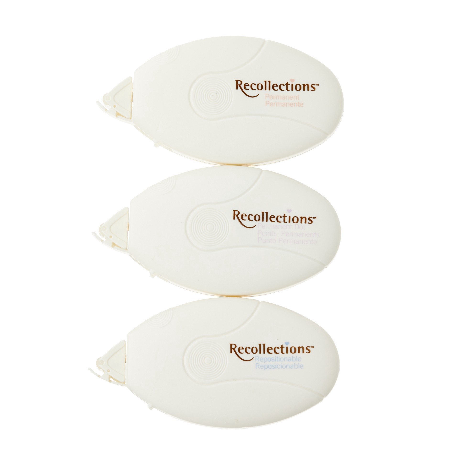 slide 2 of 3, Recollections Adhesive Runners, includes 3 runners