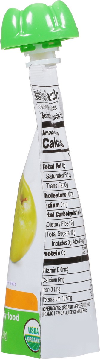 slide 9 of 9, Tippy Toes Baby Food Pouch Org Apple, 3.5 oz