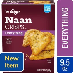 Kroger® Everything Naan Crisp Crackers
