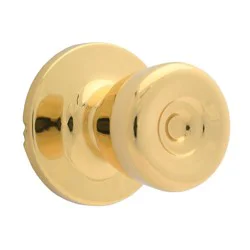 Atlas Polished Brass Tulip Passage Door Knob