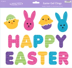 Holiday Home® Easter Happy Easter Gel Cling