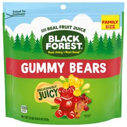 Black Forest Gummy Bears Family Size - 22 oz