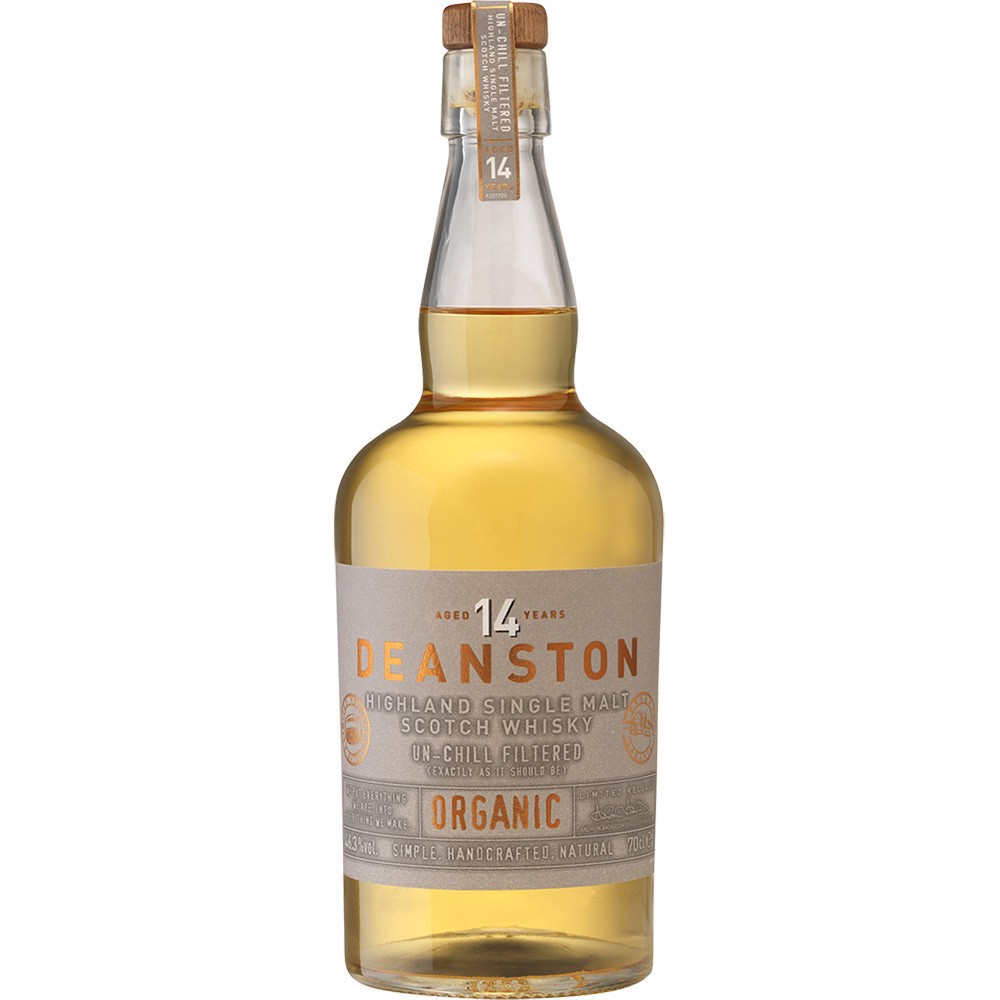 slide 1 of 1, Deanston 14 Yr Organic, 750 ml