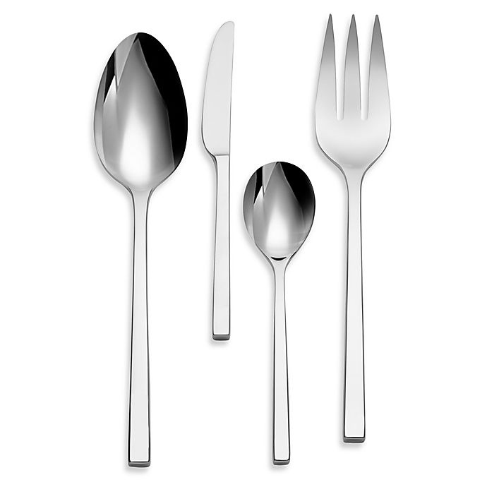 slide 1 of 1, Vera Wang Wedgwood Polished Hostess Set, 4 ct