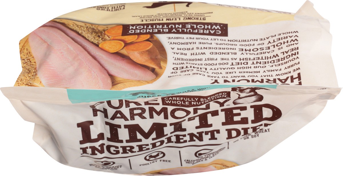 slide 4 of 9, Pure Harmony Super Premium Limited Ingredient Diet Ocean Whitefish & Sweet Potato Recipe Dog Food 4 lb, 4 lb