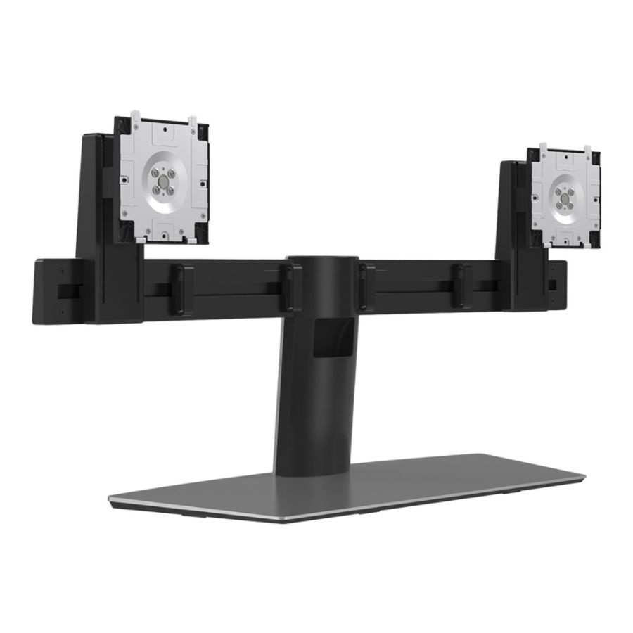 slide 3 of 10, Dell 23'' Fhd Ips Monitors And Dual Monitor Stand, 3 Piece Bundle, 1 ct