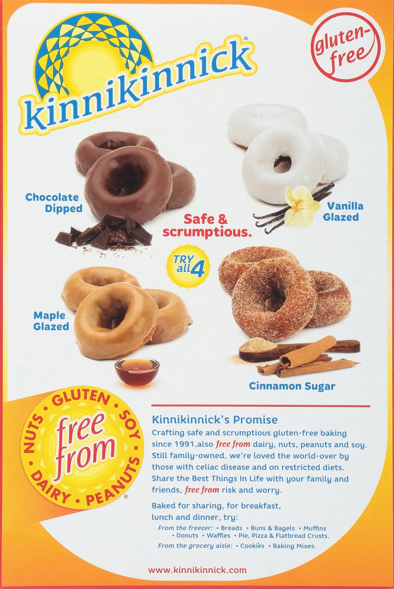 slide 5 of 9, Kinnikinnick Foods Kinnikinnick Frozen Vanilla Glazed Donut, 11.3 oz
