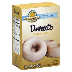 Kinnikinnick Foods Donuts Vanilla Glazed Gluten Free