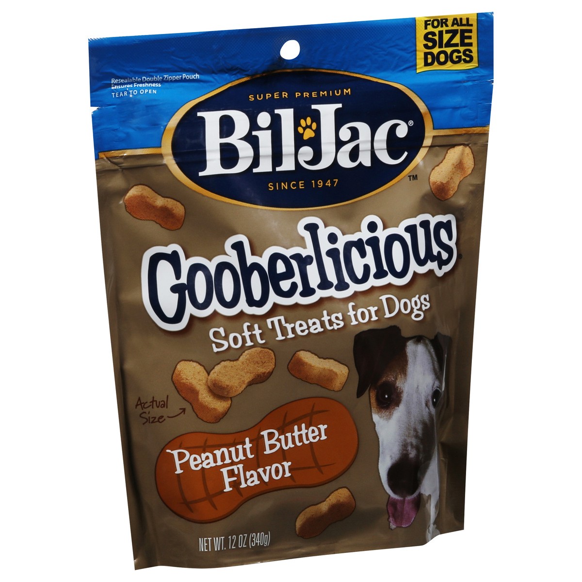 slide 14 of 15, Bil-Jac Gooberlicious Peanut Butter Flavor Soft Treats For Dogs, 12 oz