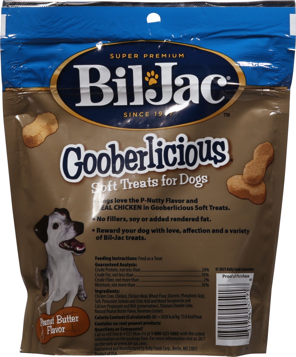 slide 4 of 15, Bil-Jac Gooberlicious Peanut Butter Flavor Soft Treats For Dogs, 12 oz