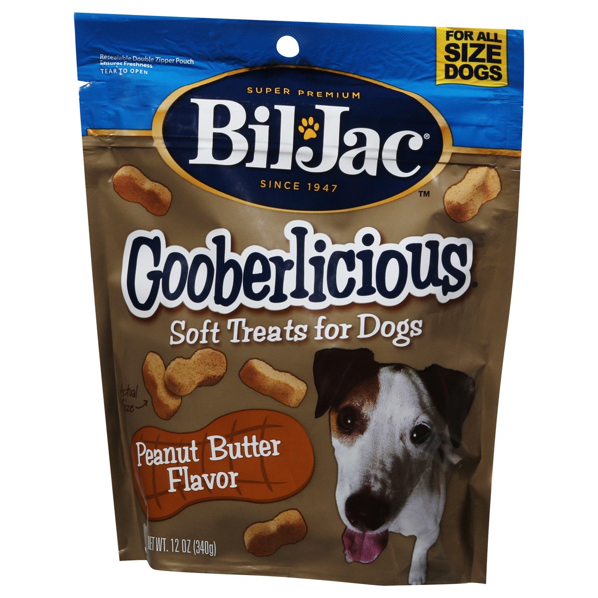 slide 8 of 15, Bil-Jac Gooberlicious Peanut Butter Flavor Soft Treats For Dogs, 12 oz