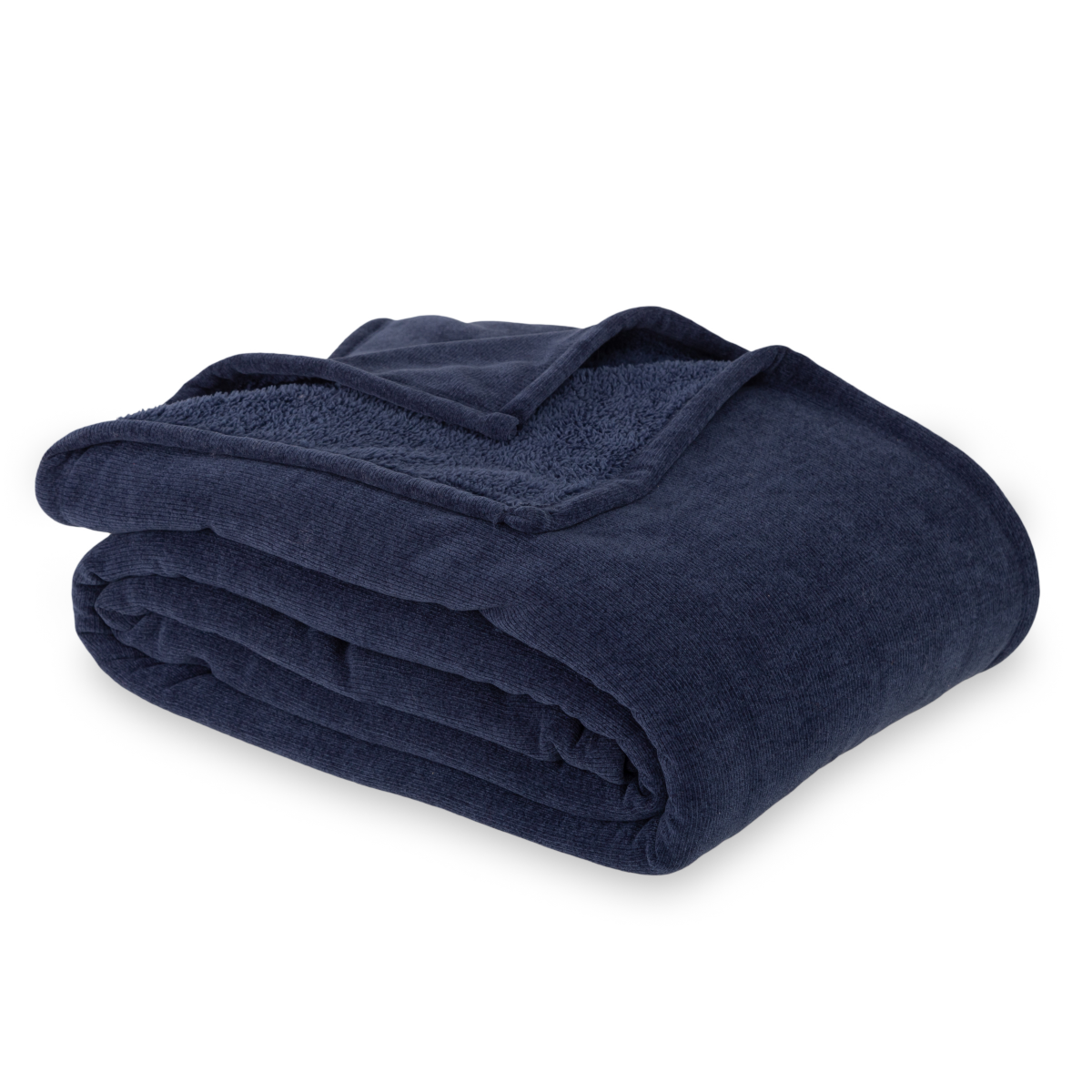 slide 4 of 13, BERKSHIRE BLANKET Berkshire Wexford Chenille Blanket FQ Size, Historical Blue, 90 in x 90 in, 90 inx90 in