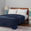 slide 6 of 13, BERKSHIRE BLANKET Berkshire Wexford Chenille Blanket FQ Size, Historical Blue, 90 in x 90 in, 90 inx90 in