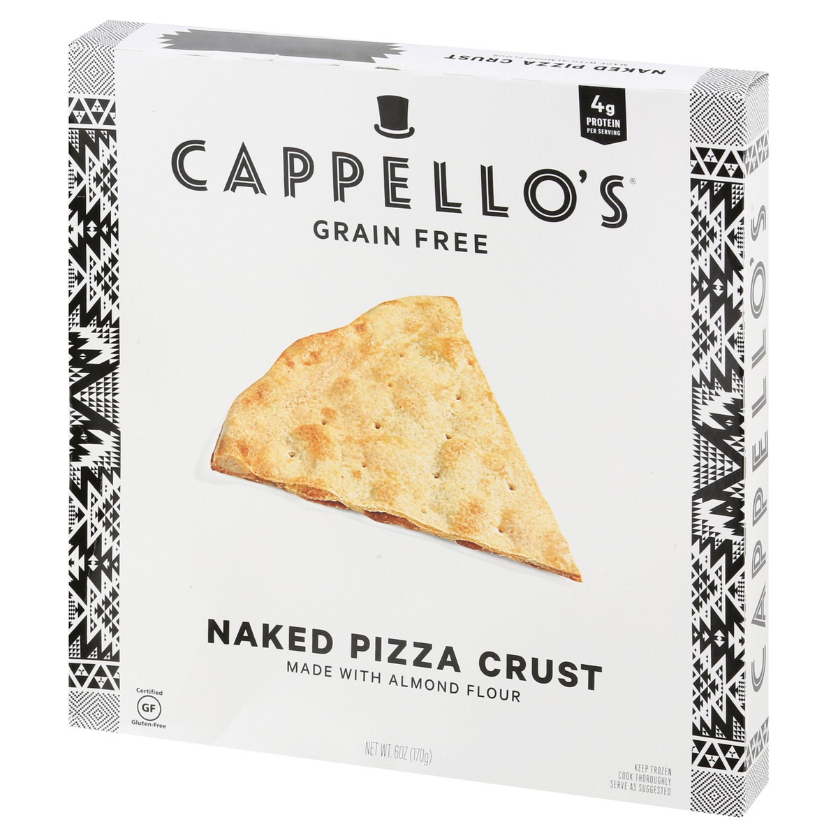 slide 11 of 13, Cappello's Grain Free Naked Pizza Crust 6 oz, 6 oz