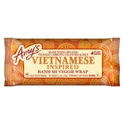 Amy's Kitchen Vietnamese Bahn Mi Wrap, Vegan, Gluten Free, 5.5 oz