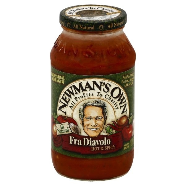 slide 1 of 1, Newman's Own Fra Diavolo Hot & Spicy Pasta Sauce, 23.5 oz