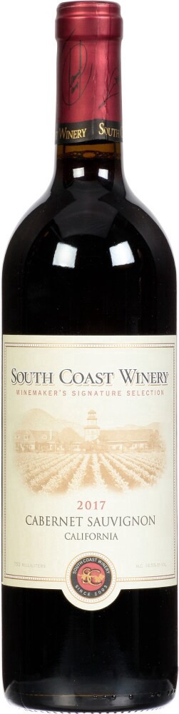 slide 2 of 2, South Coast Winery Cabernet Sauvignon, 750 ml
