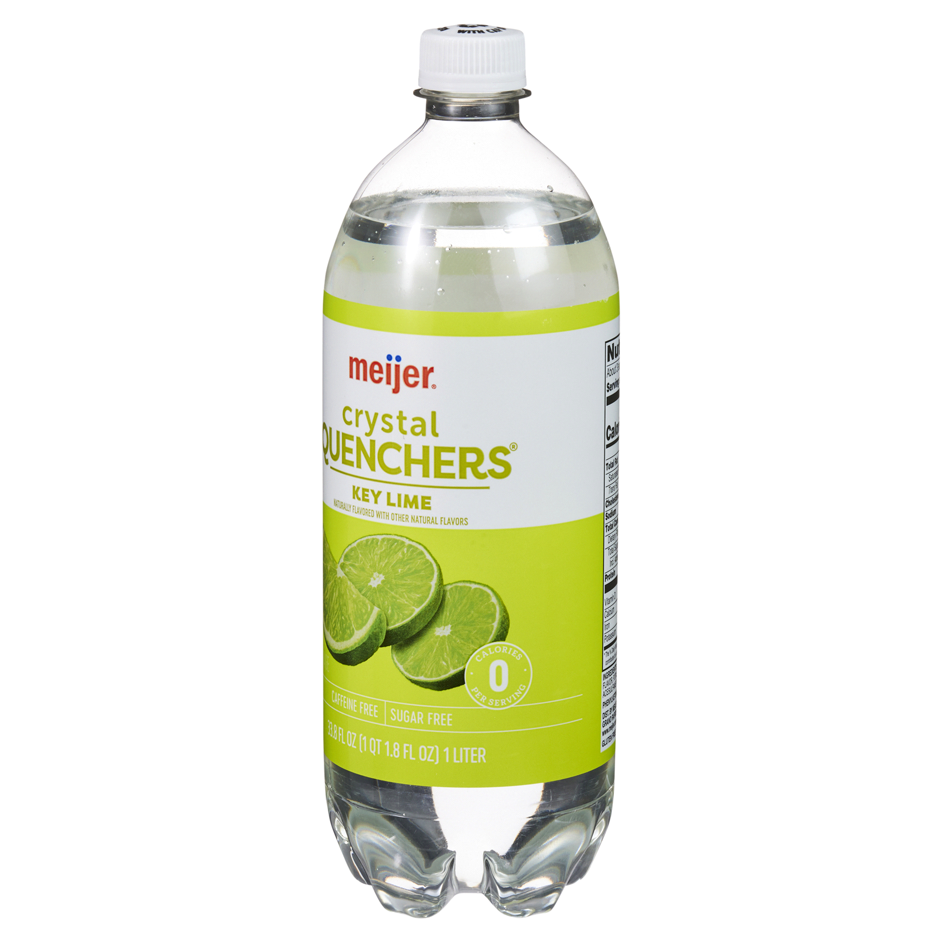 slide 7 of 29, Meijer Key Lime Crystal Quenchers - 1 liter, 1 liter