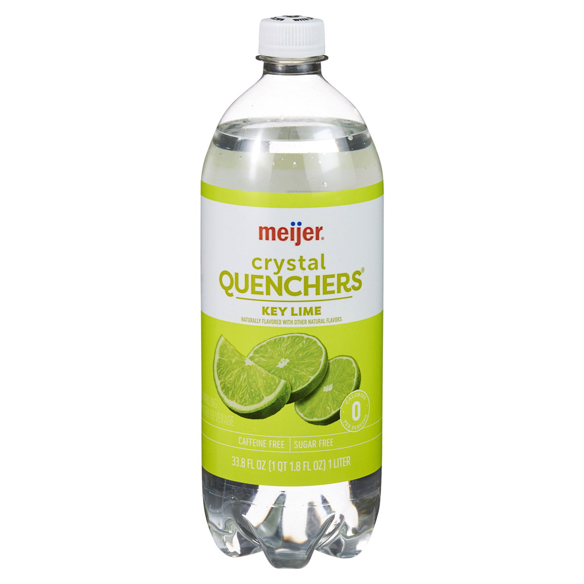 slide 1 of 29, Meijer Key Lime Crystal Quenchers - 1 liter, 1 liter