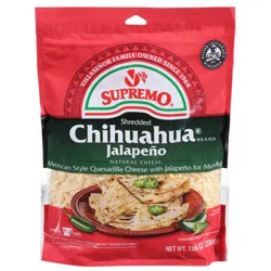 Supremo Chihuahua Jalapeno Shredded Cheese 7.06 oz