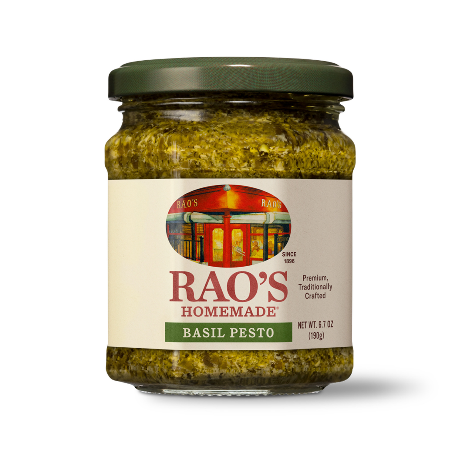 slide 2 of 5, Rao's Homemade Basil Pesto, 6.7 oz