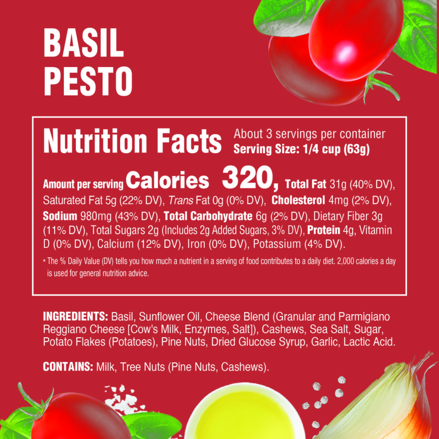 slide 3 of 5, Rao's Homemade Basil Pesto, 6.7 oz