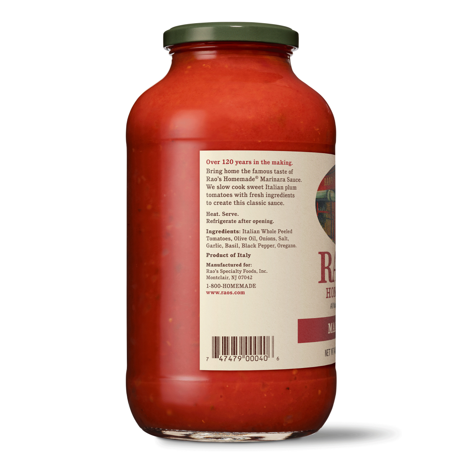 slide 4 of 8, Rao's Homemade Homemade Marinara 40 oz, 40 oz