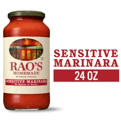 Rao's Homemade Rao's Sensitive Fo Marinara Pasta Sauce - 24 oz