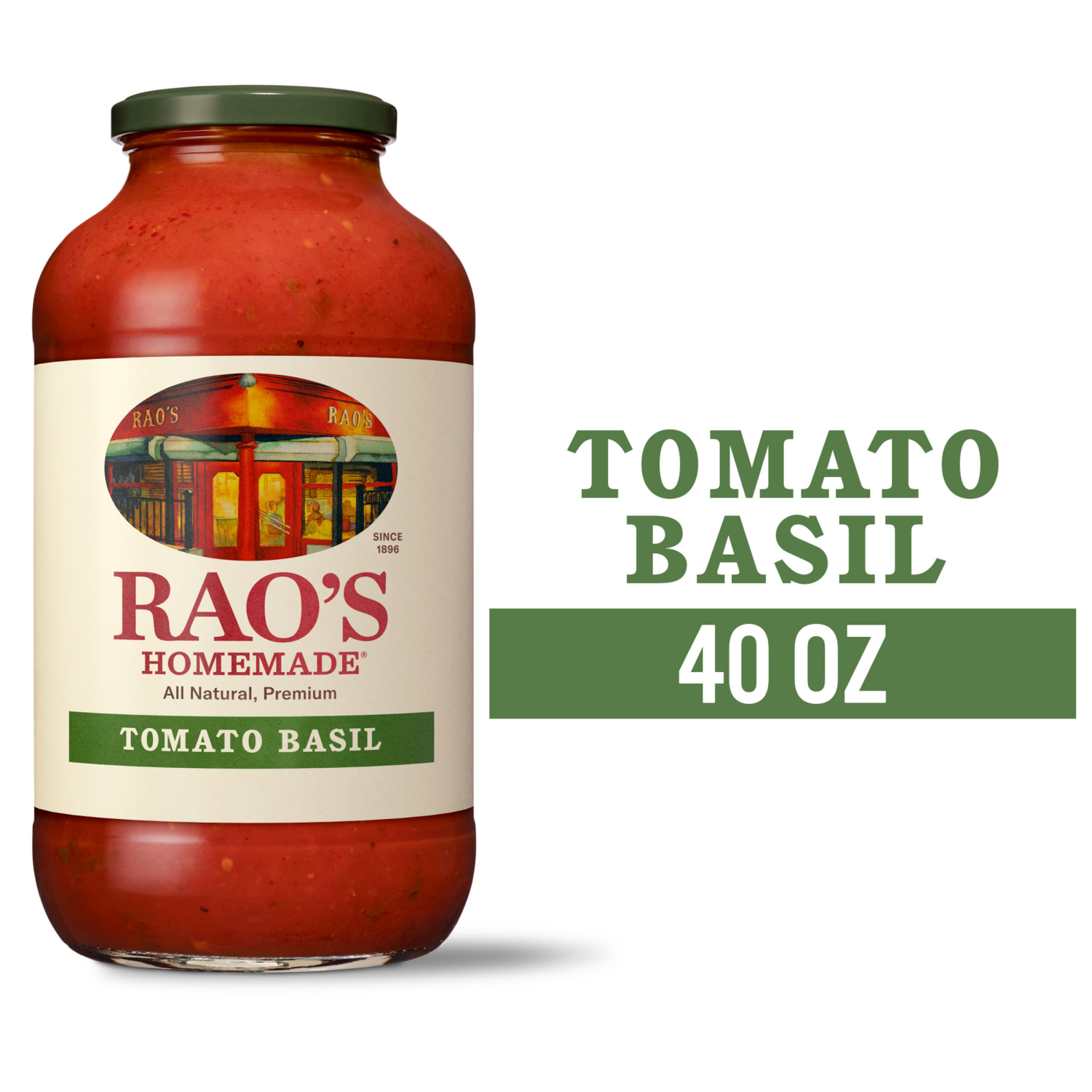 slide 1 of 5, Rao's Homemade® Tomato Basil Sauce, 40 oz