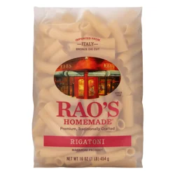 Rao's Homemade Homemade Bronze Die Cut Rigatoni 16 oz