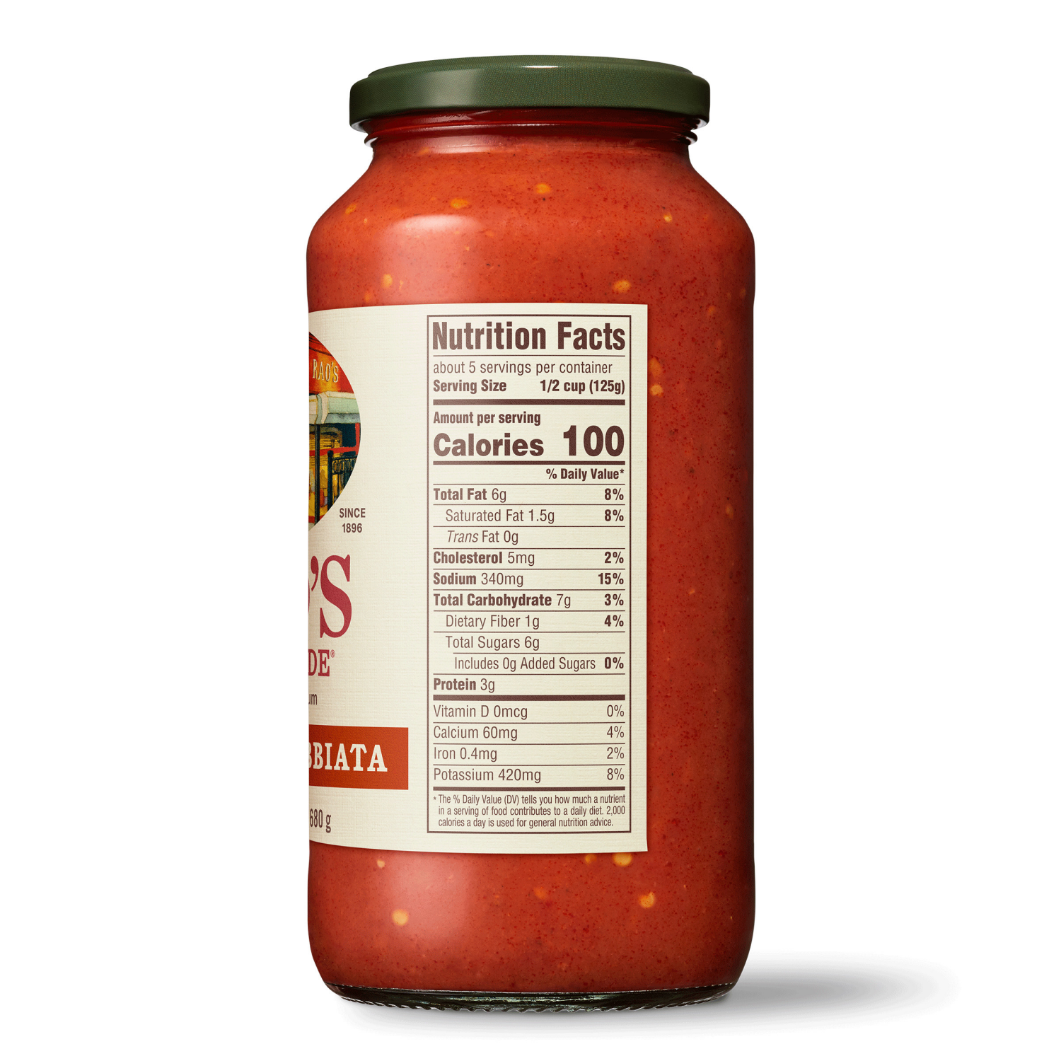 slide 5 of 8, Rao's Homemade Vodka Arrabbiata Sauce 24 oz, 24 oz