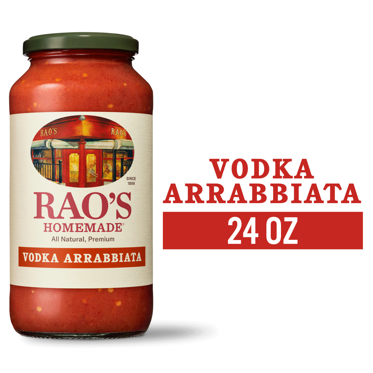 slide 1 of 8, Rao's Homemade Vodka Arrabbiata Sauce 24 oz, 24 oz