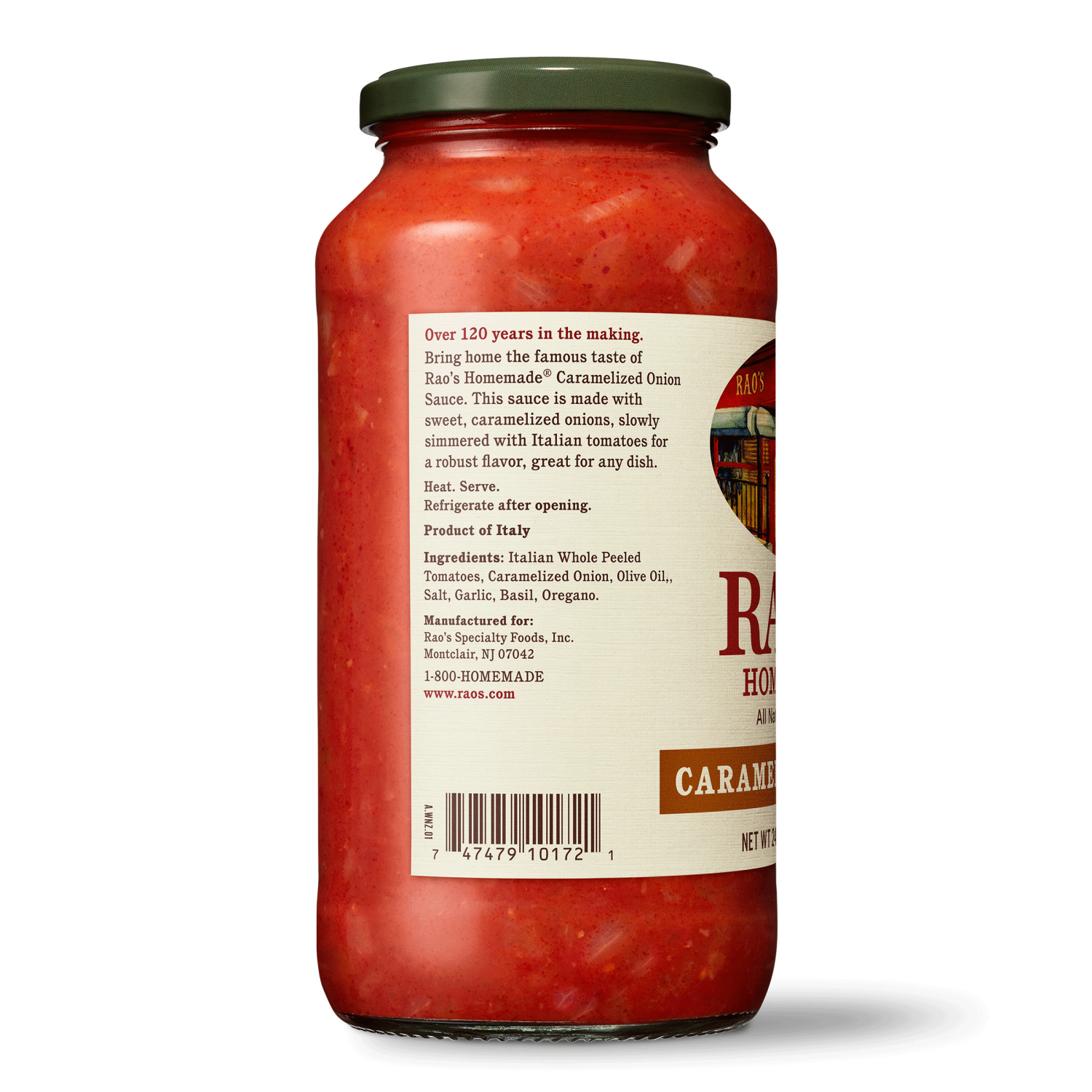 slide 4 of 8, Rao's Homemade Caramelized Onion Sauce 24 oz, 24 oz