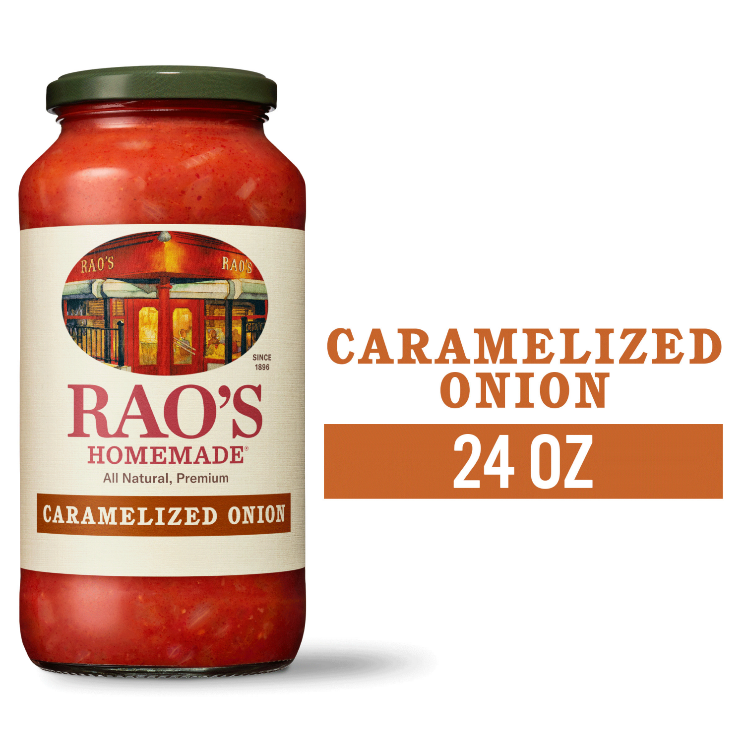 slide 1 of 8, Rao's Homemade Caramelized Onion Sauce 24 oz, 24 oz