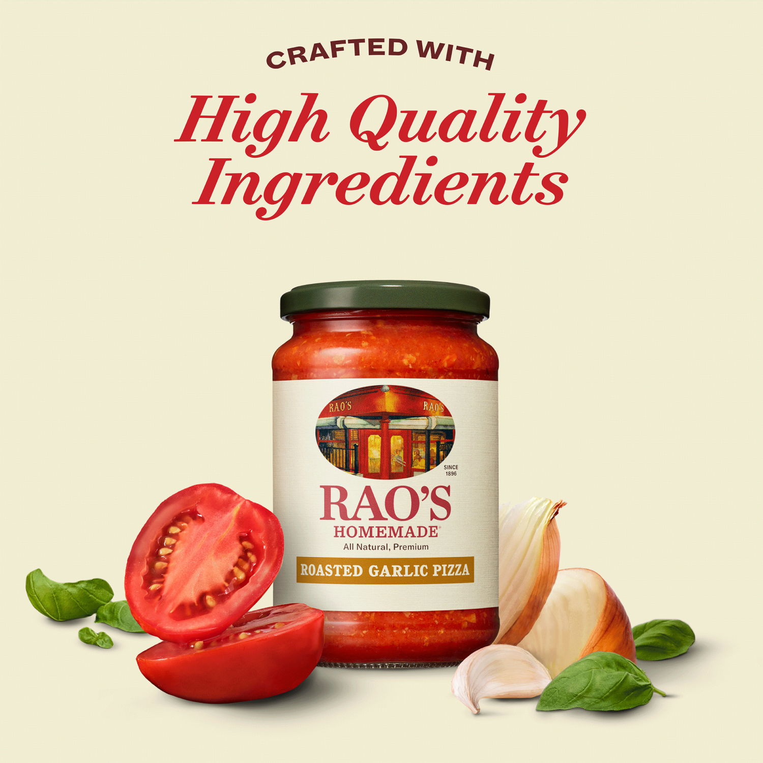 slide 2 of 8, Rao's Homemade Roasted Garlic Pizza Sauce - 12.3 oz, 12.3 oz