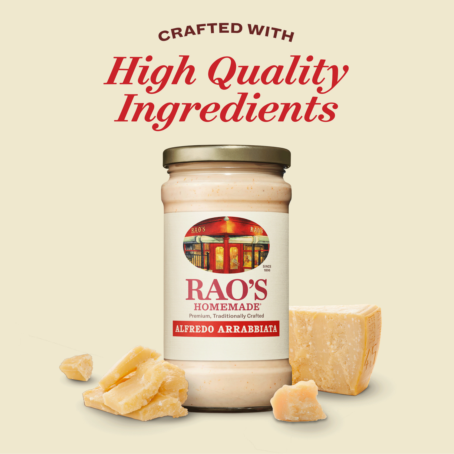 slide 2 of 8, Rao's Homemade Alfredo Arrabbiata Sauce - 15 oz, 15 oz