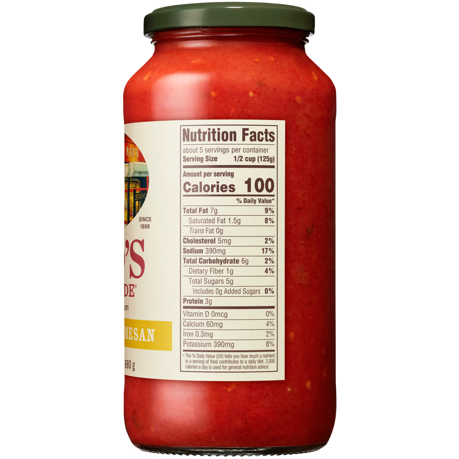 slide 4 of 5, Rao's Homemade Lemon Parmesan Sauce 24 oz, 24 oz