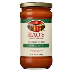 Rao's Homemade Slow Simmered Tomato Basil Soup 16 oz