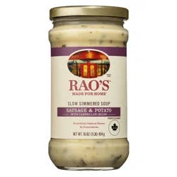 Rao's Homemade Slow Simmered Sausage & Potato with Cannellini Beans Soup 16 oz