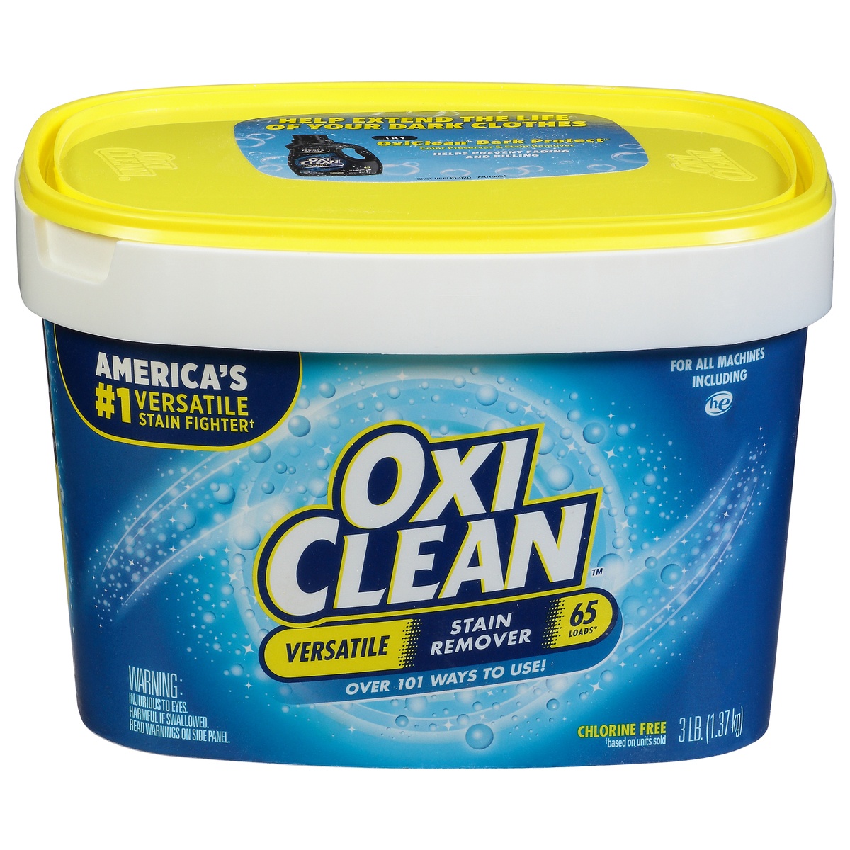 slide 1 of 6, Oxi-Clean Versatile Stain Remover For All Machines, 3 lb