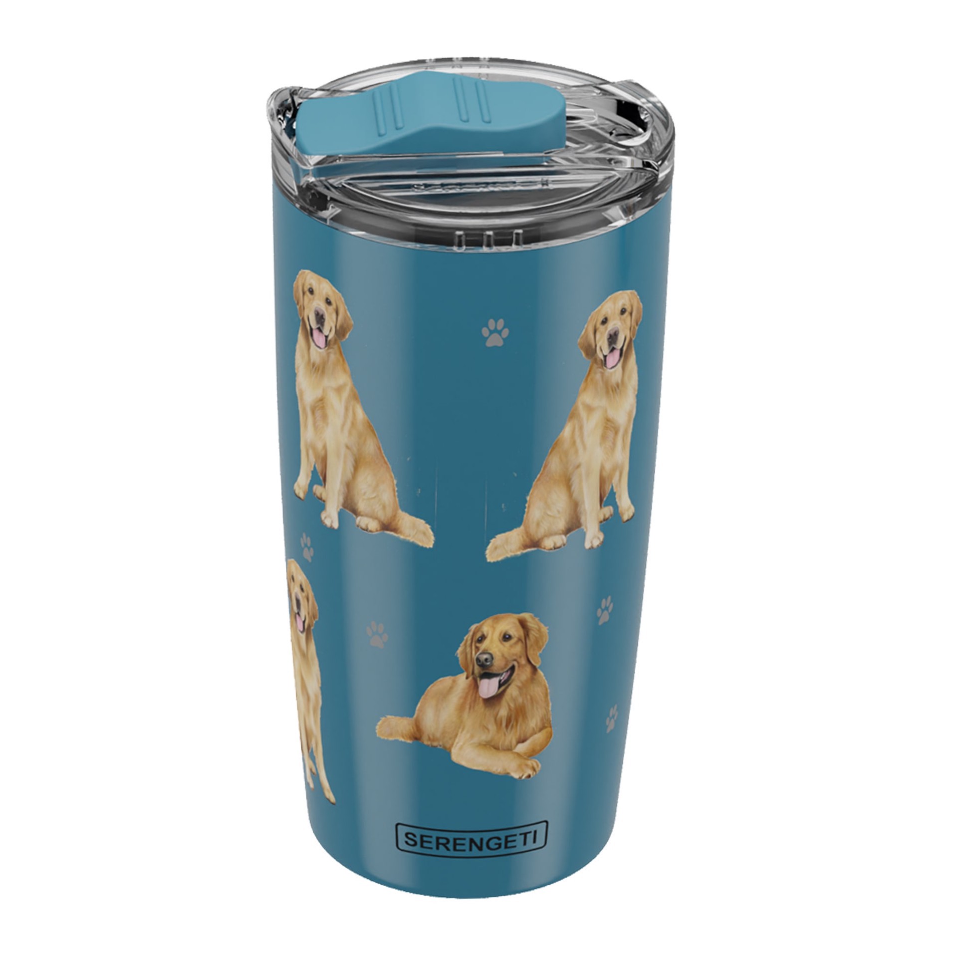 slide 1 of 1, E&S Marketing Golden Retriever Tumbler, 1 ct