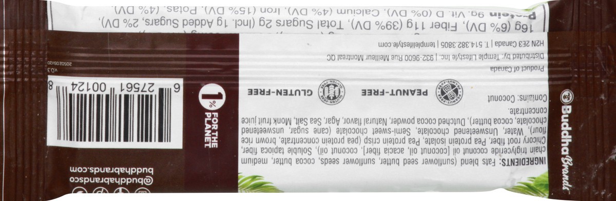 slide 11 of 13, Hungry Buddha Triple Chocolate Keto Bar 1.4 oz, 1.4 oz