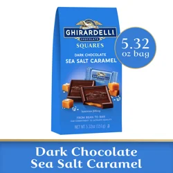 Ghirardelli Dark Sea Salt Caramel Bag - 5.32 oz
