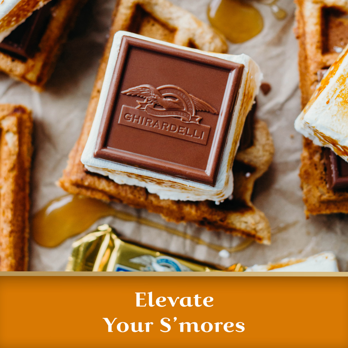 slide 4 of 6, GHIRARDELLI Milk Chocolate Squares with Caramel Filling, 15.96 oz Bag, 15.96 oz