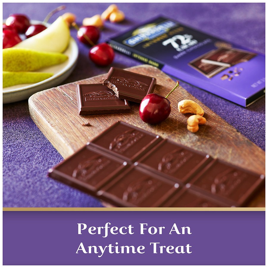 slide 2 of 5, Ghirardelli Intense Dark 72% Cacao Dark Chocolate 3.5 oz, 3.50 oz