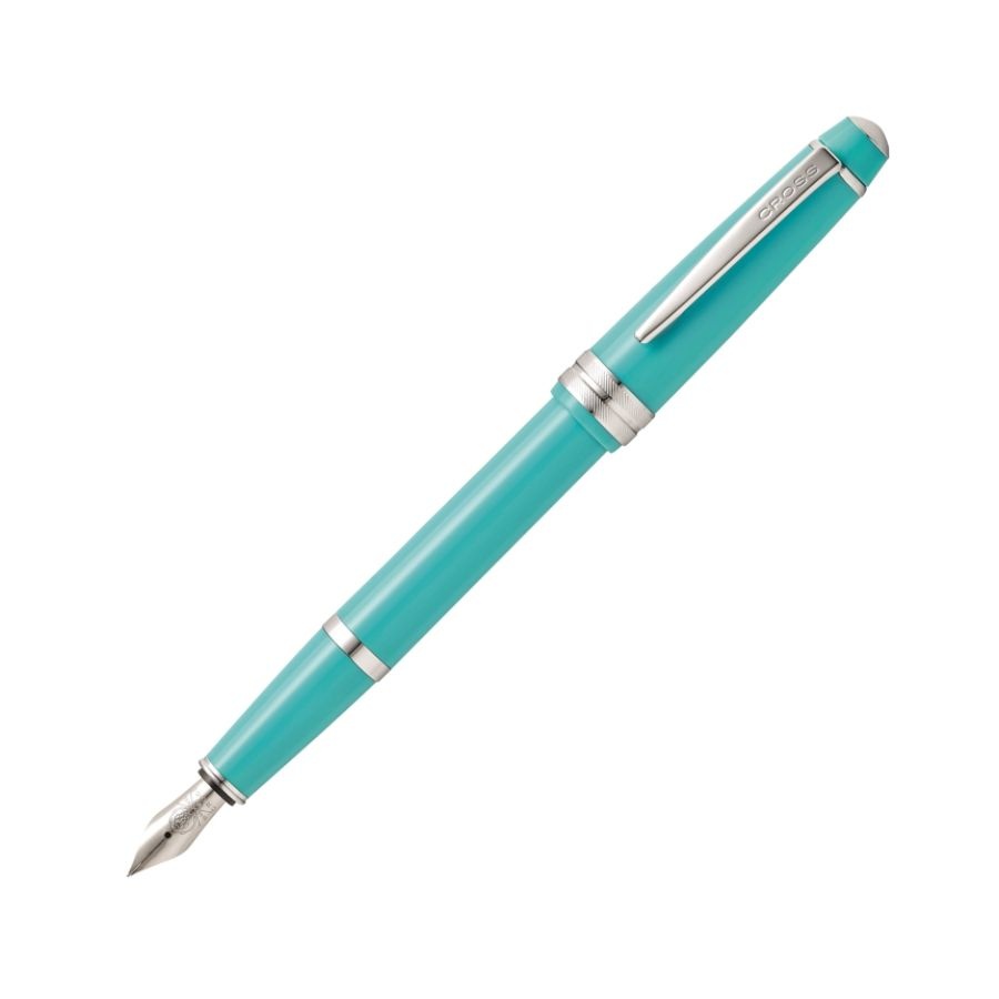 slide 2 of 3, Cross Bailey Light Fountain Pen, Fine Point, Teal Barrel, Black Ink, 1 ct